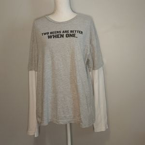 🌟 3 for $15 Deal! 🌟01Shock Top t-shirt long sleeves XL